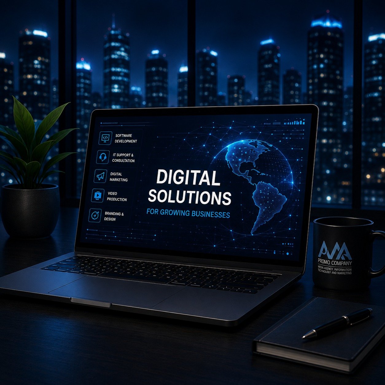 Digital marketing workspace